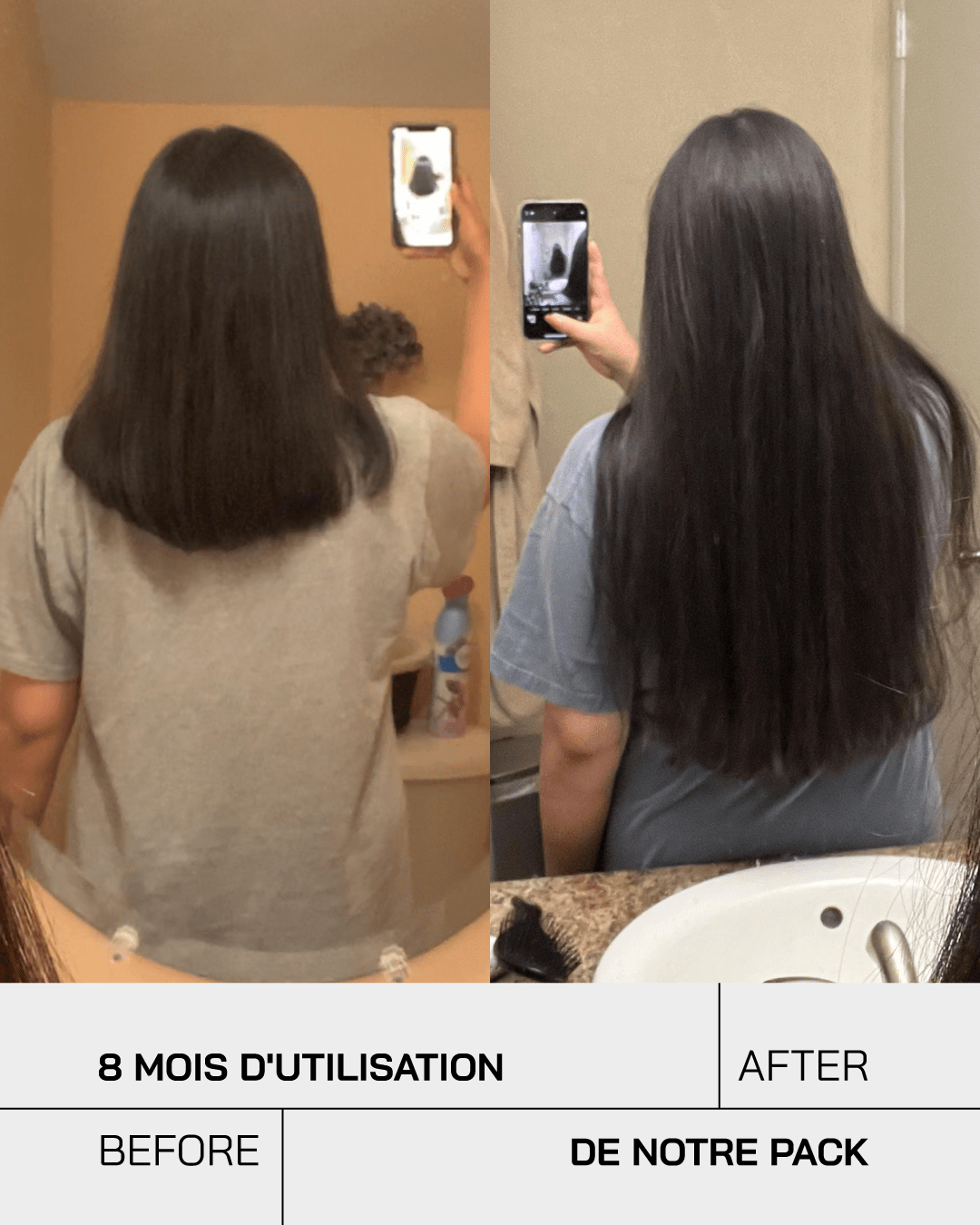 Pack shampooing et après-shampooing pousse et croissance - Touché Skincare Lab