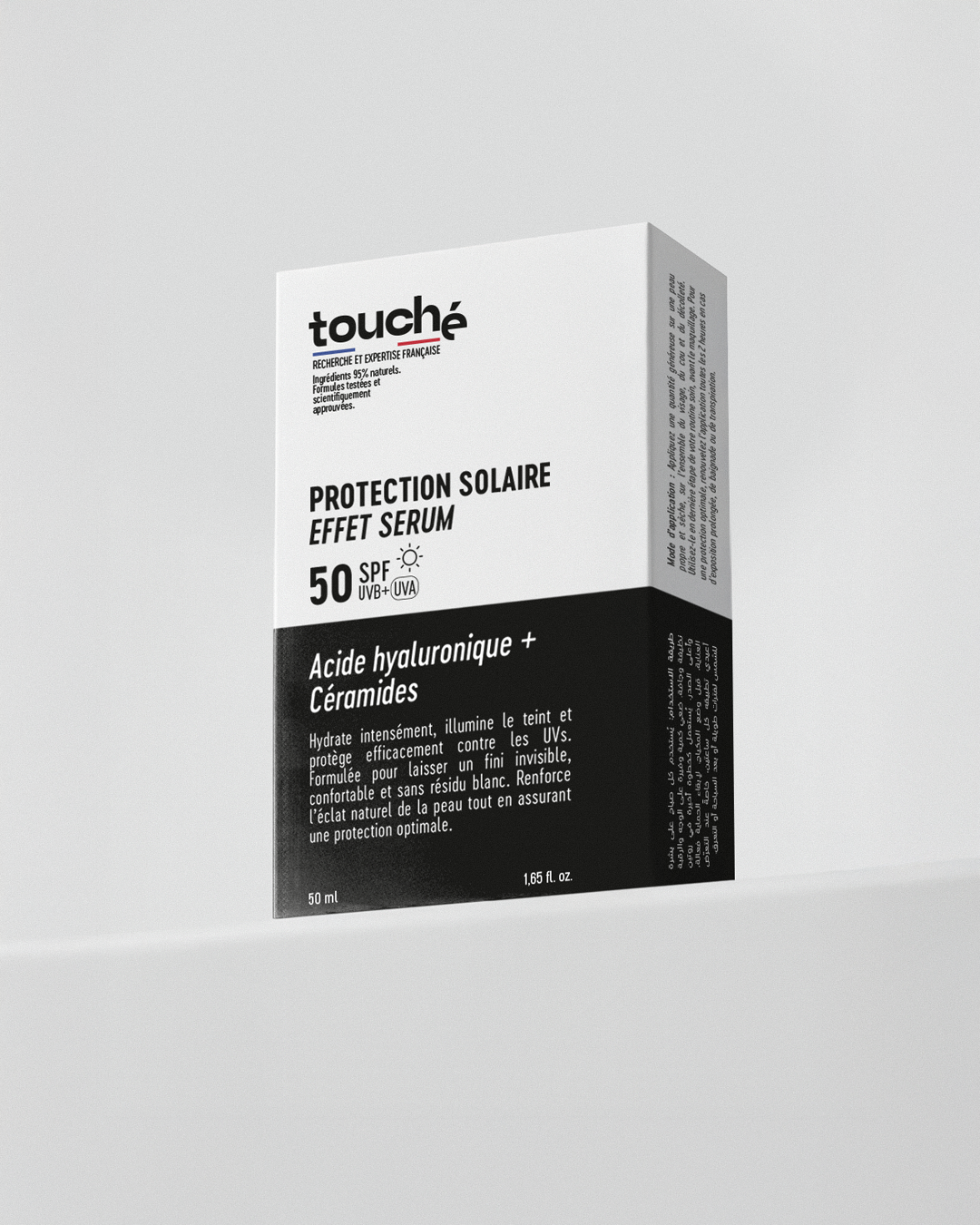 Protection Solaire Effet Sérum SPF 50 - Touché Skincare Lab