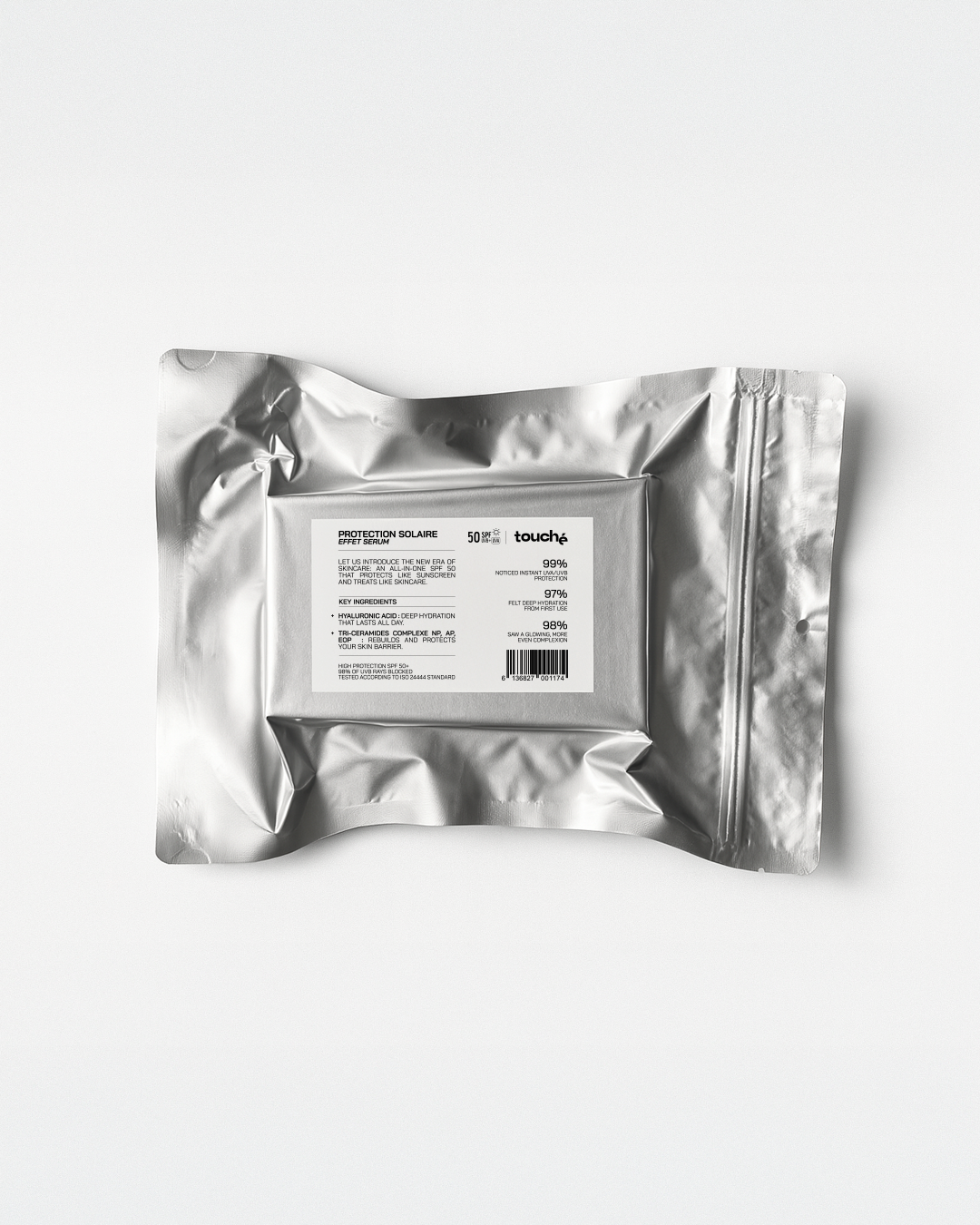 Protection Solaire Effet Sérum SPF 50 - Touché Skincare Lab