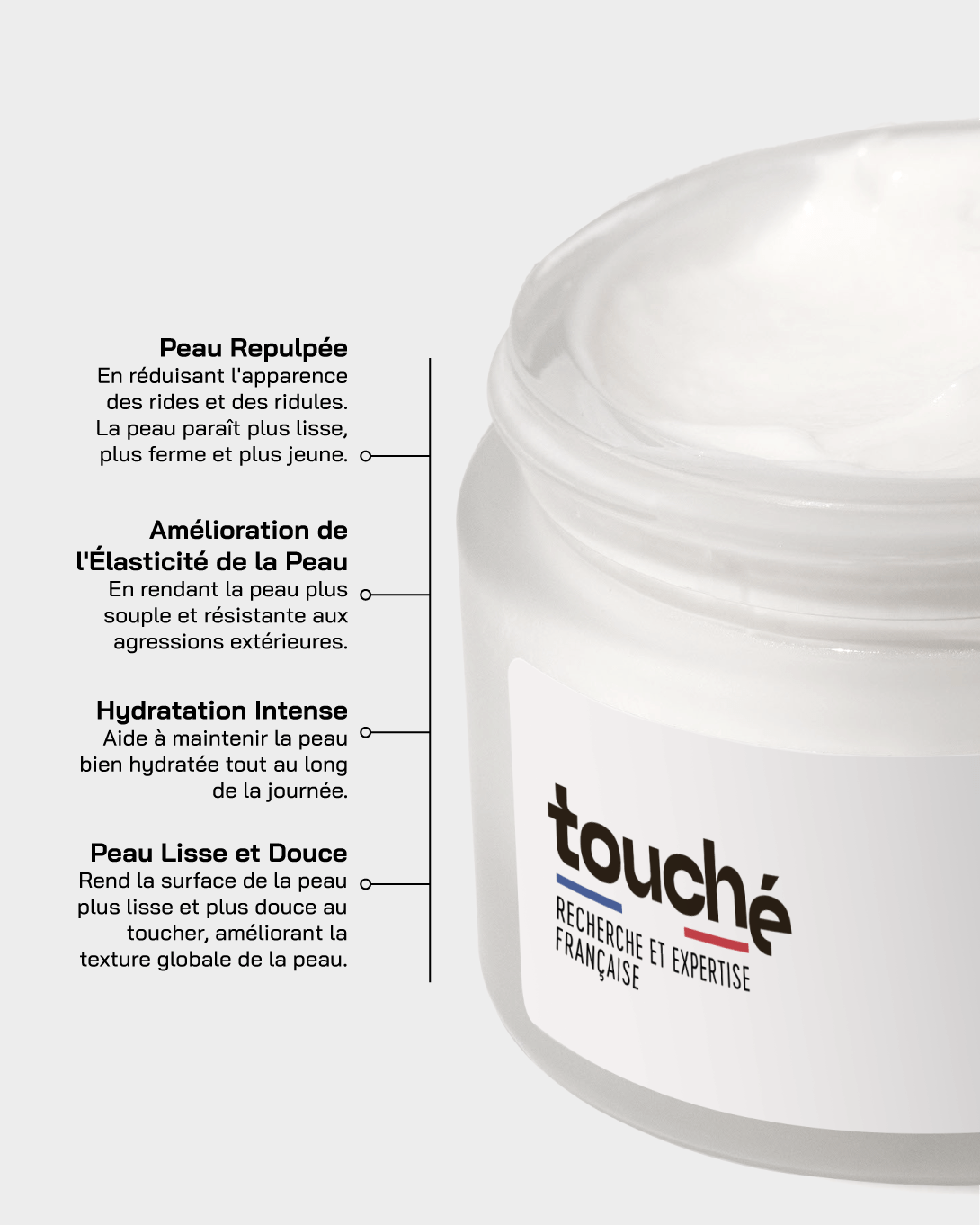 Crème hydratante visage - Touché Skincare Lab