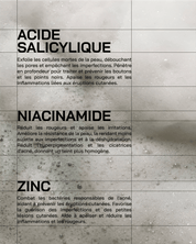 Gel Douche nettoyant Anti-Imperfections - Touché Skincare Lab