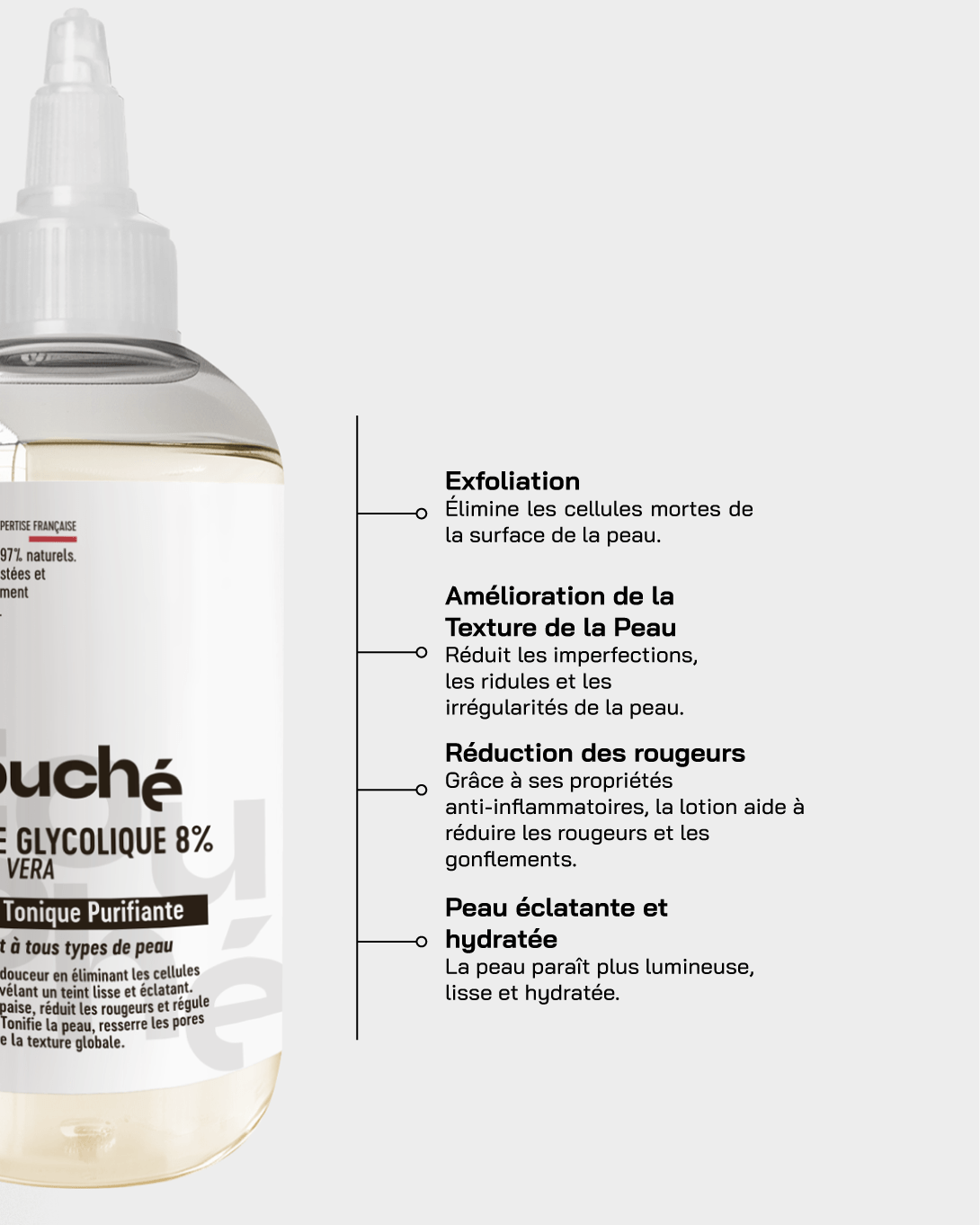 Lotion tonique - Touché Skincare Lab