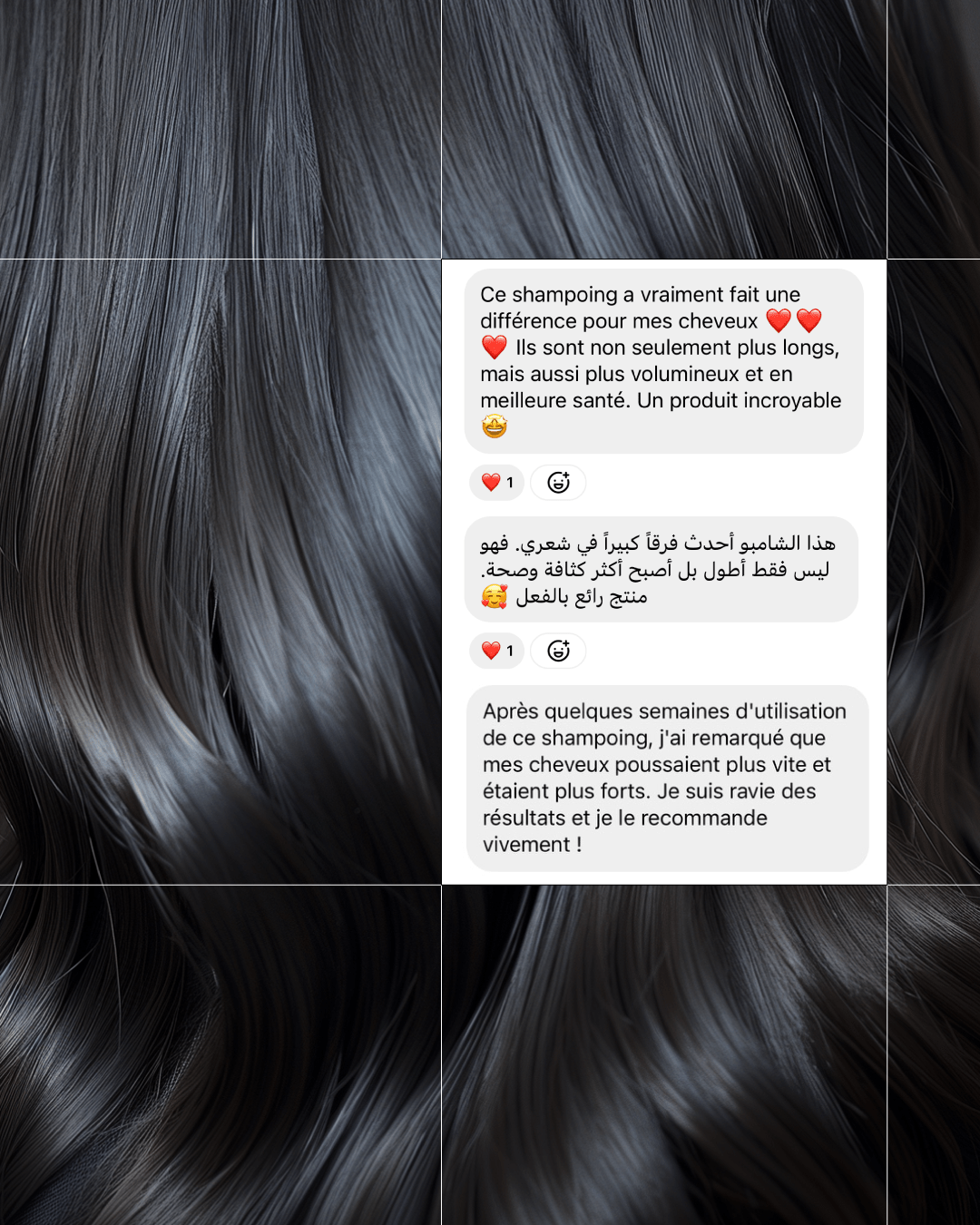 Pack shampooing et après-shampooing pousse et croissance - Touché Skincare Lab